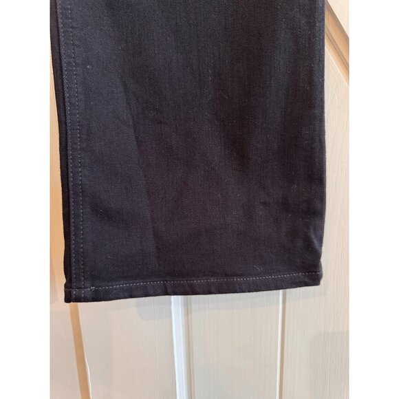 NWT J.Crew Black Mid-Rise Flare Crop Signature Stretch Jeans Womens Size 31 - Picture 3 of 10